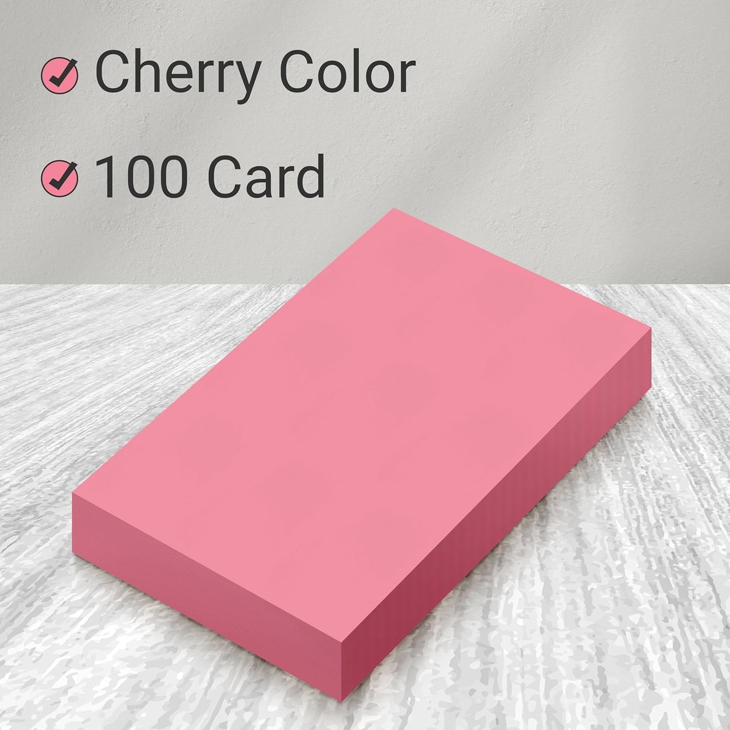 THREE LEAF 3 X 5, INDEX CARDS RULED, 100 CT. WHITE, Ruled Flash Cards, Study Card, Memo Pad, For To-Do List, Art And Craft Projects