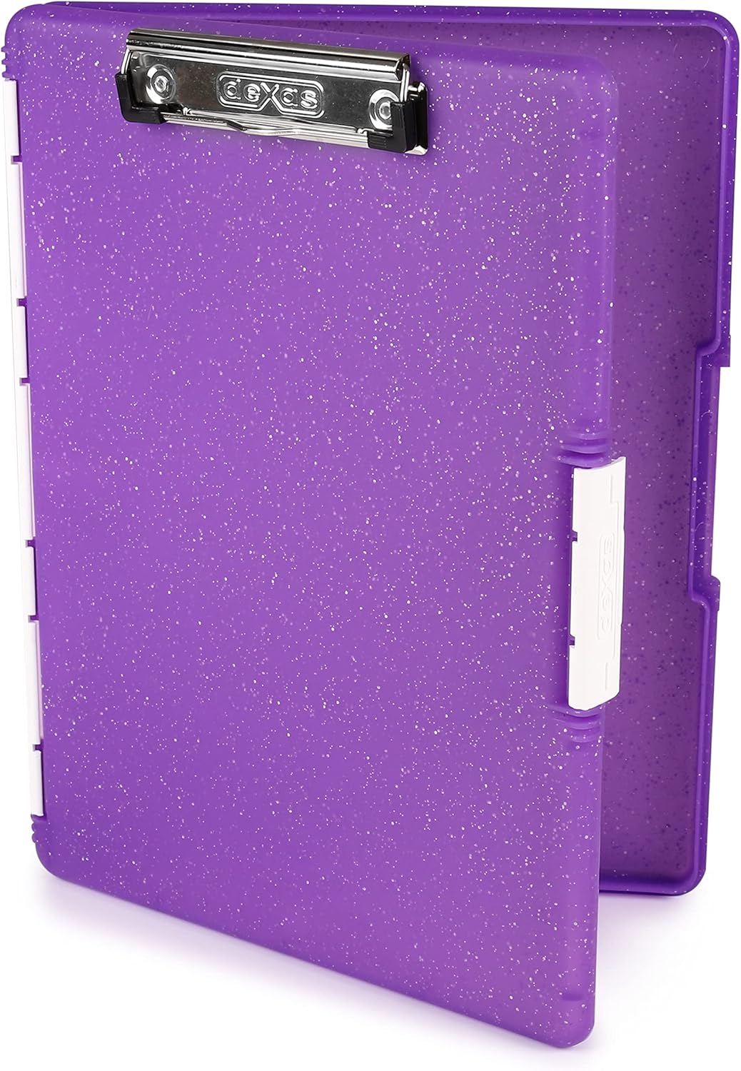 Dexas Slimcase 2 Plastic Clipboard with Storage and Side Opening, Black, Office Supplies Clipboards to Organize, Carry and Store, A4 Holder, Style and Functionality Nursing Clipboards