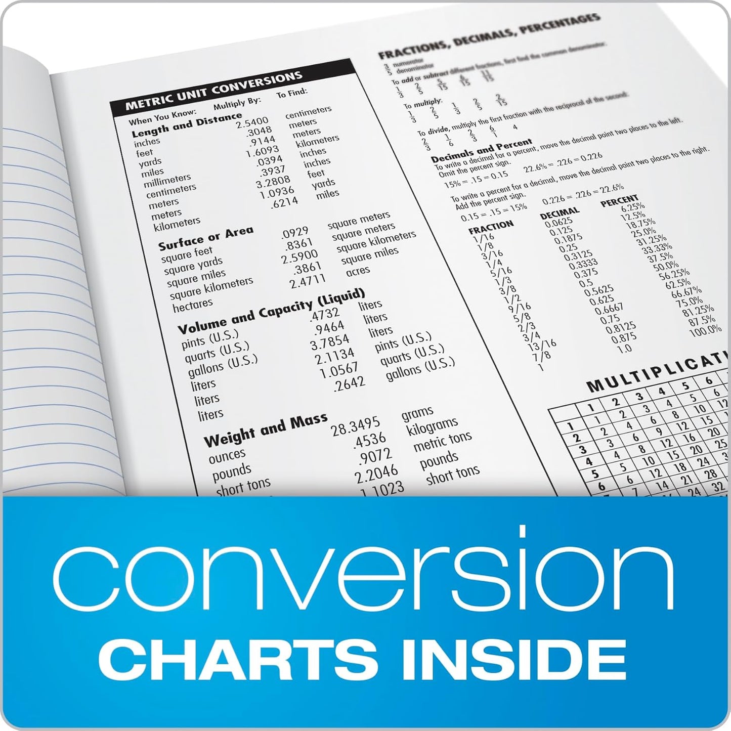 Oxford Composition Notebooks, Graph Ruled Paper, 9-3/4" x 7-1/2", Black Marble Covers, 80 Sheets, 12 per Pack (63786)