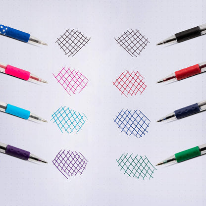 Pentel RSVP Ballpoint Pen, Fine Line, (0.7mm), Black Ink (BK90-A) (Pack of 1, 12 Count Total)