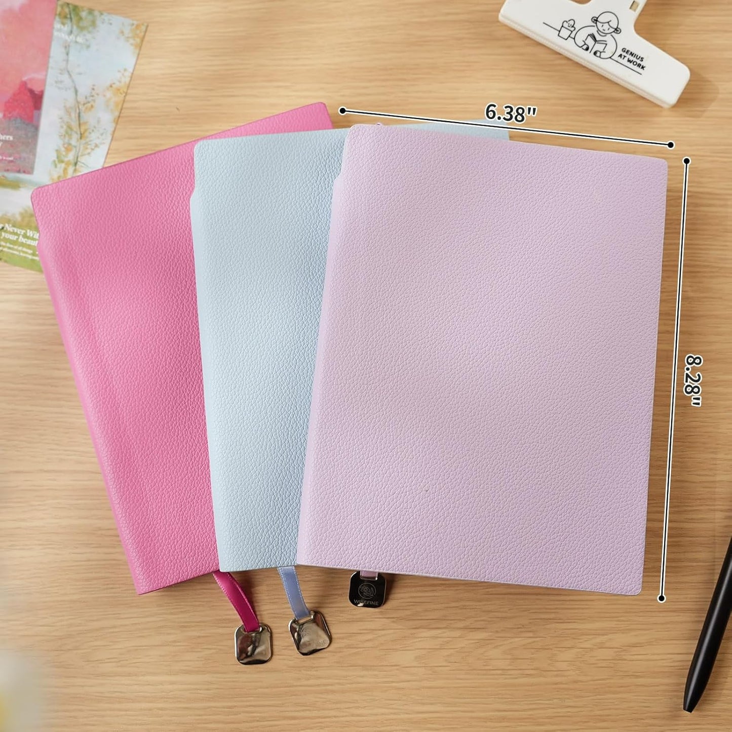 Lined Journal Notebook for Women A5 Softcover Journals for Writing 160 Pages Daily Journaling College Ruled Notebooks for Work School Note Taking, Business 6.38'' X 8.28''