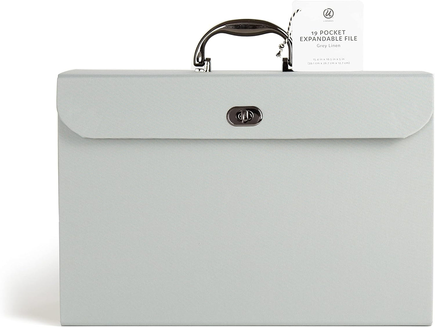 U Brands Fashion Expanding File Folder, Legal Size, 19 Pocket