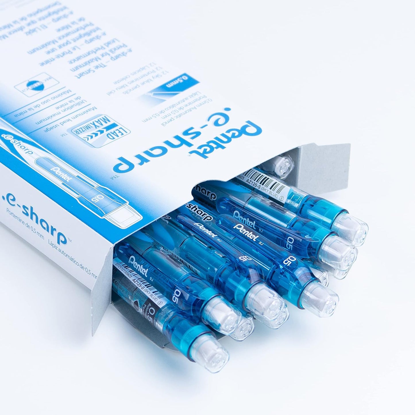 .e-Sharp Mechanical Pencil (0.7mm), Blue Accents