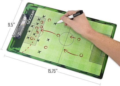 GoSports Premium Dry Erase Coaches Clipboards – Basketball, Baseball, Football, Soccer, Hockey, Volleyball, Lacrosse