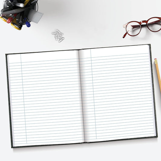 Blueline Executive Journal, Perfect-Bound, Hard Cover, 9.25" x 7.25", 144 Ruled Pages, Raspberry (A7.RAS)