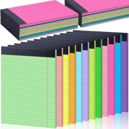 Note Pads 4x6, 36 Pack Small NotePads, Server Pads, Scratch Pads 4x6, Memo Pads White Paper, 50 Sheets per Blank Note Pads 4 x 6, Mini Writing Pads Pocket Notepads for Office School Home Supplies