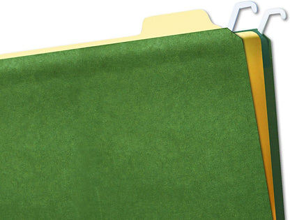 Find It Hanging File Folders for Filing Cabinet Storage - Pack of 9, Letter-Sized File Folder Set for Documents and Valuables - Filing Products for Organization, Back to School Supplies, Green