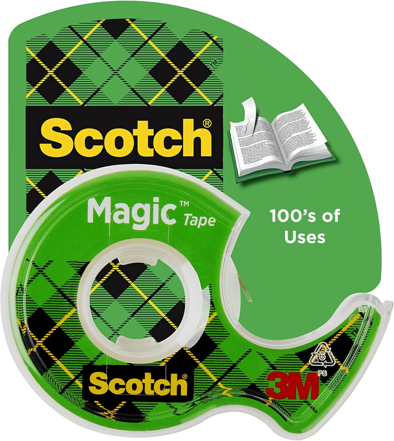 Scotch and Post-it Brand Office Essentials Kit, Business and Teacher Supplies Set with Post-it Super Sticky Notes, Scotch Super Hold Tape, Scotch Magic Tape, Post-it Flags, Sharp Scissors for Office