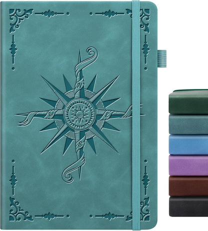 Lined Journal Notebook, A5 200 Pages Leather Journals For Writing Women & Men Travel,business,work & School,college Ruled Notebooks Hardcover Journaling Notebooks Daily Diary, 5.7'' X 8.3''-Purple