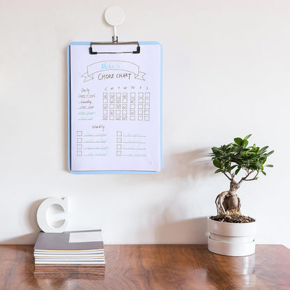 Mr. Pen- Plastic Clipboard, Letter Size, Black, Clipboard Plastic, Low-Profile Metal Clip with Retractable Hanging Hole