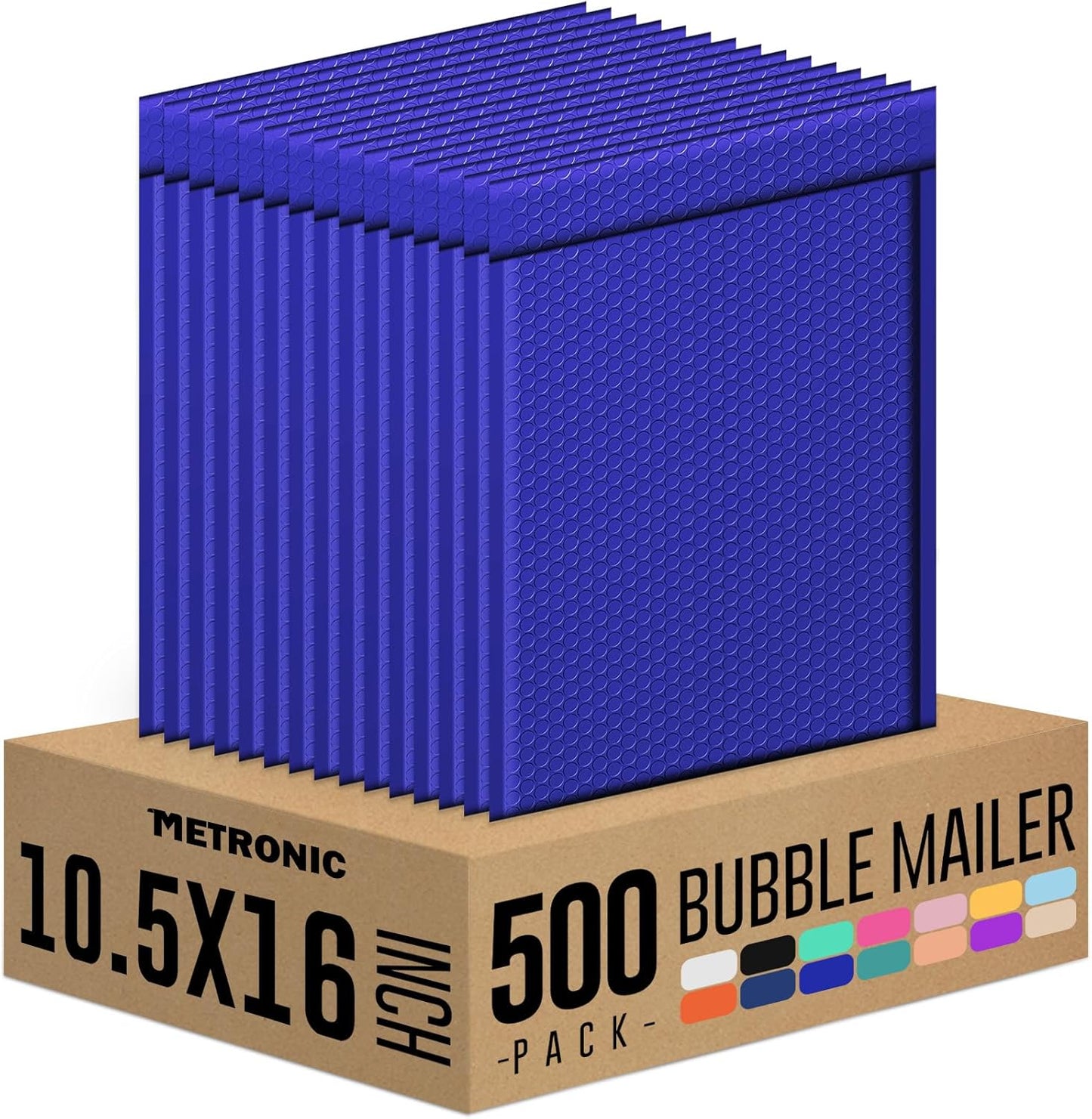 Metronic Bubble Mailers 6x10 Inch 100 Pack Black Usable Size 6x9" Opaque Padded Envelopes Waterproof Bubble Envelopes Cushioning Mailer for Small Business Mailing Makeup Jewelry Gifts