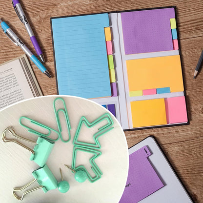 Sticky Notes Set, Tabs, 410 Pack, Divider, School Supplies, Office Supplies, Planner CEO, Sticky Note Dividers Tabs, Book Notes, Bible Sticky Notes