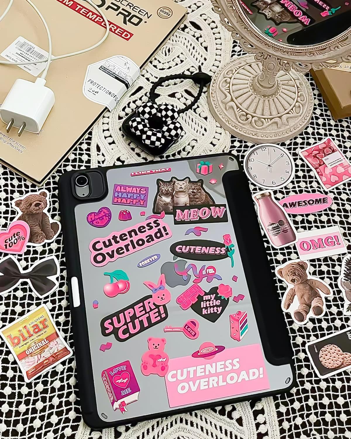 QYH Printable Vinyl Sticker Paper for Inkjet & Laser Printer - Matte White Waterproof, 50 Sheets Vivid Colors, Compatible with Cricut, Silhouette, Ideal for Small Business & DIY- 8.5"x11"