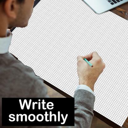 gisgfim Large Engineering Graph Paper Pad 22x 17 Landscape 4 X 4 Blue Grid Pad Giant Drafting Sketching Paper Blueprint Grid-Based Graphing for Engineer Designer Architect Draftsman Rolled Delivery