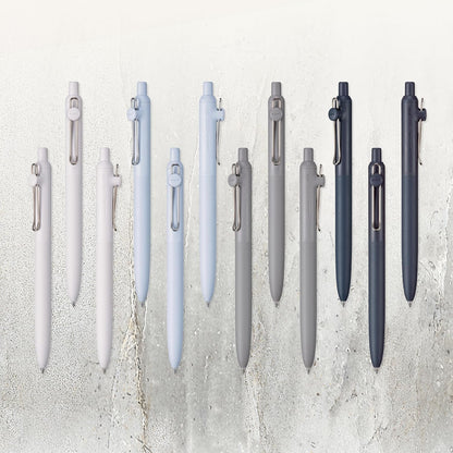 uni-ball Zento Gel Ink Rollerball Pens, 4 Black Medium Point Smooth Writing Pens, Colored Japanese Pens, Muted Colors