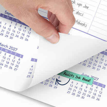 AT-A-GLANCE Wall Calendar 2026-2027 Planner, Academic 12-Month July-June, Monthly, 15-1/2" x 22-3/4", Ruled Daily Blocks (AY328)