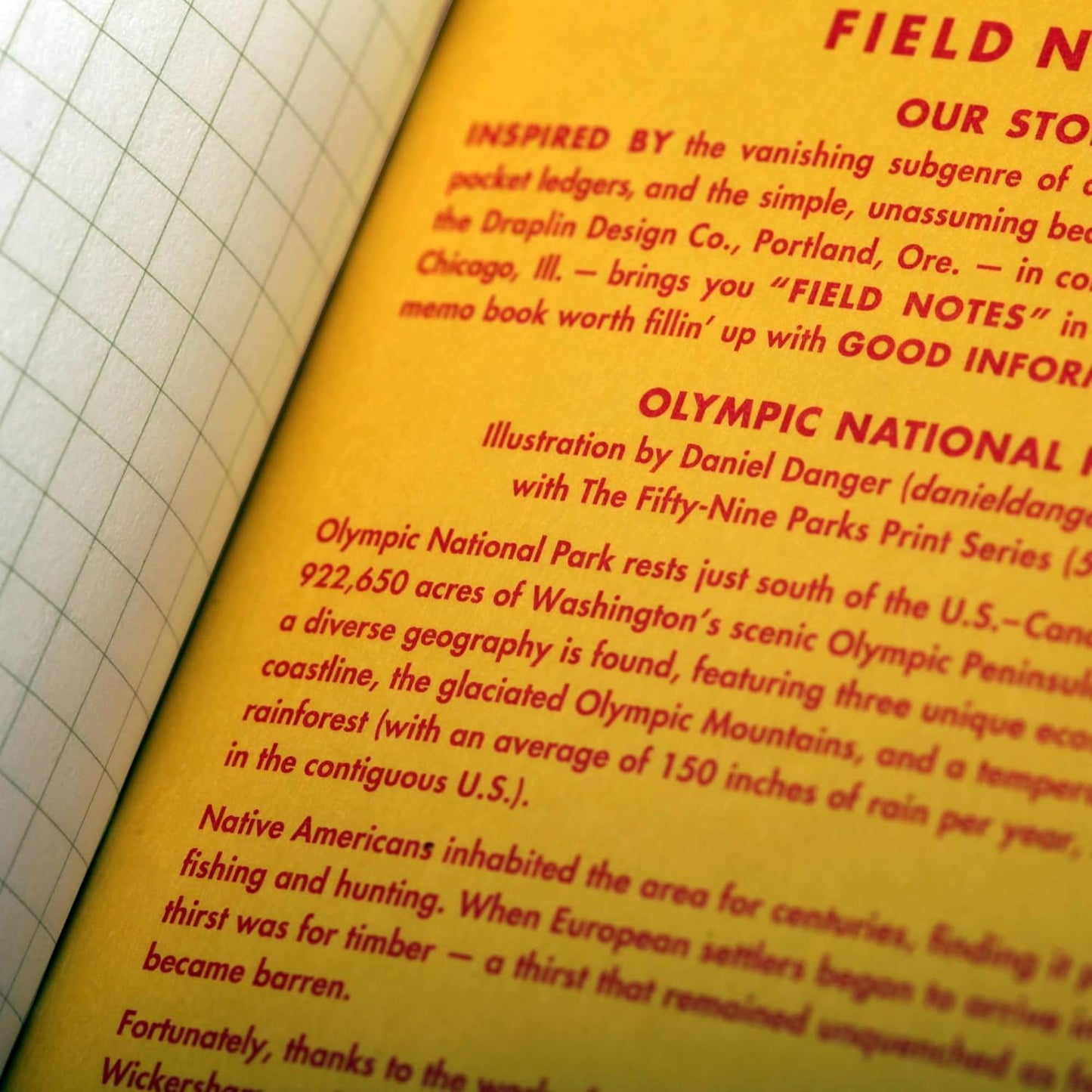 Field Notes: Original Kraft 3-Pack - Mixed Paper (1 Graph/Grid, 1 Ruled/Lined, 1 Plain/Blank) Memo Books - 48 Page Pocket Notebooks - 3.5" x 5.5"