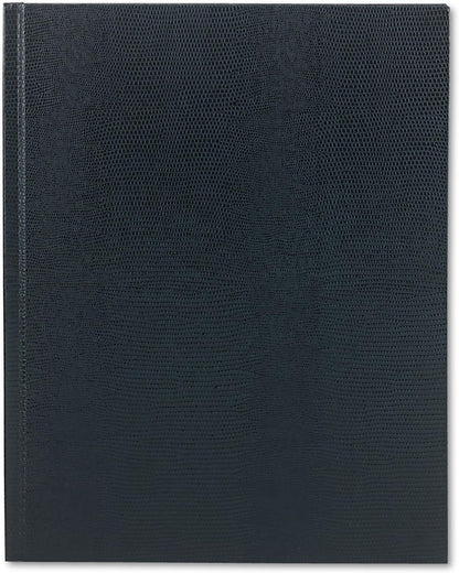 Blueline Executive Journal, Lizard-Like Hard Cover, Ribbon Bookmark, 150 Pages, 10.75" x 8.5", Blue (A10.82)