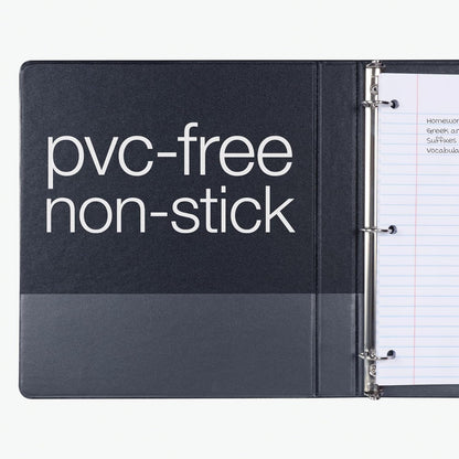 Oxford Ring Binders, 1.5" Round Ring Binders, View Binder, Covers on 3 Sides, XtraLife Hinge, Non-Stick, PVC-Free, White, 350 Sheet Capacity (1002547)