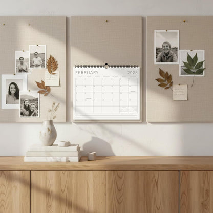 Beautiful 2026 Wall Calendar - Runs from January 2026 until July 2027 - Large 14.5" x 11.5" Office Wall Calendar for Easy Organizing