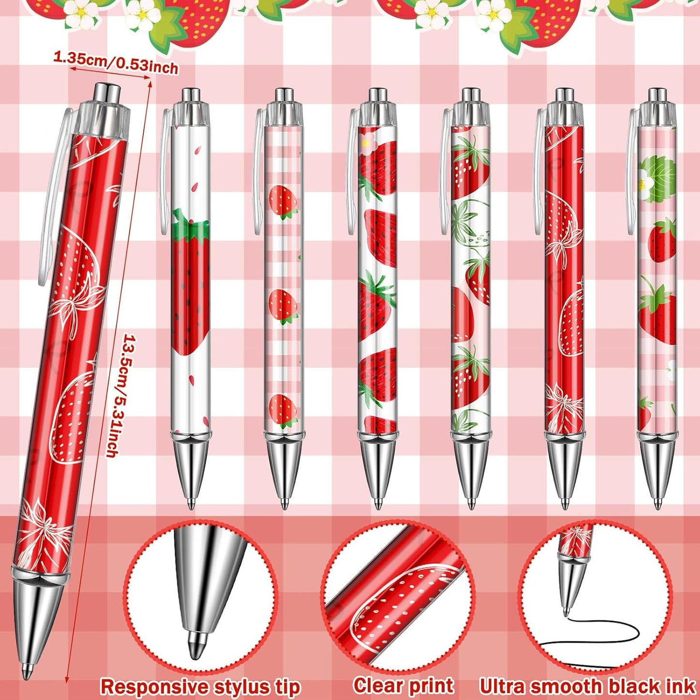 Resurhang 6 Pack A5 Composition Notebook Marble Spiral Notebooks Preppy Cute Aesthetic Hardcover Ruled Composition Books with Ballpoint Pens for School Day Classroom Prize, 5.8 x 8.3 Inch