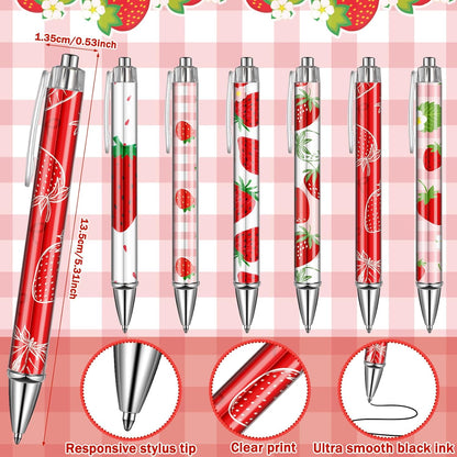 Resurhang 6 Pack A5 Composition Notebook Marble Spiral Notebooks Preppy Cute Aesthetic Hardcover Ruled Composition Books with Ballpoint Pens for School Day Classroom Prize, 5.8 x 8.3 Inch