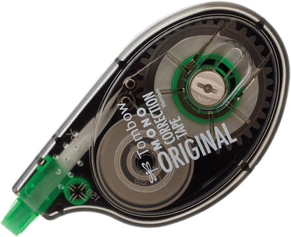 Tombow MONO Correction Tape, 8-Pack. Easy To Use Applicators for Instant Corrections