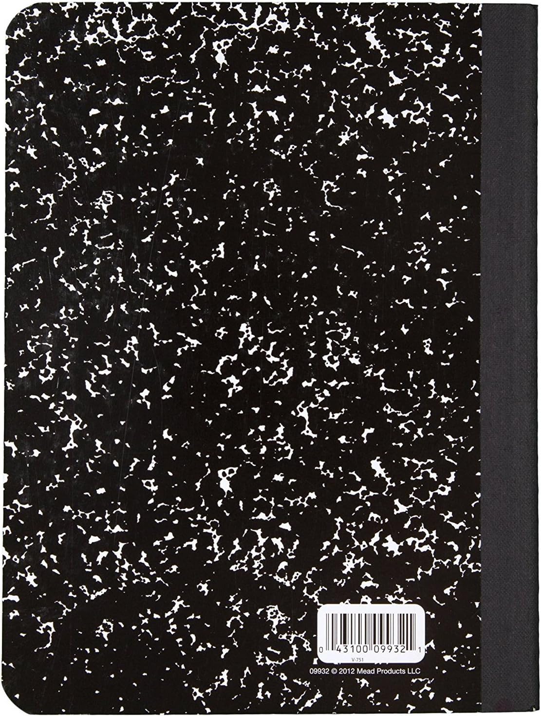 Mead Composition Books/Notebooks, College Ruled Paper, 100 Sheets, 5 Pack (72930)