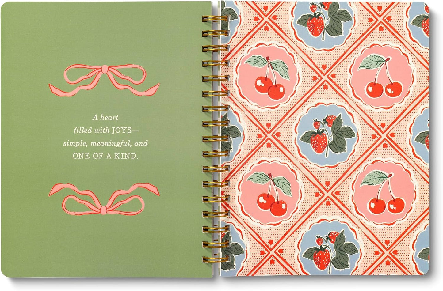 Compendium Spiral Notebook – Expect the Best Things to Happen Today – A Designer Spiral Notebook with 192 Lined Pages, College Ruled, 7.0" W x 9.25" H