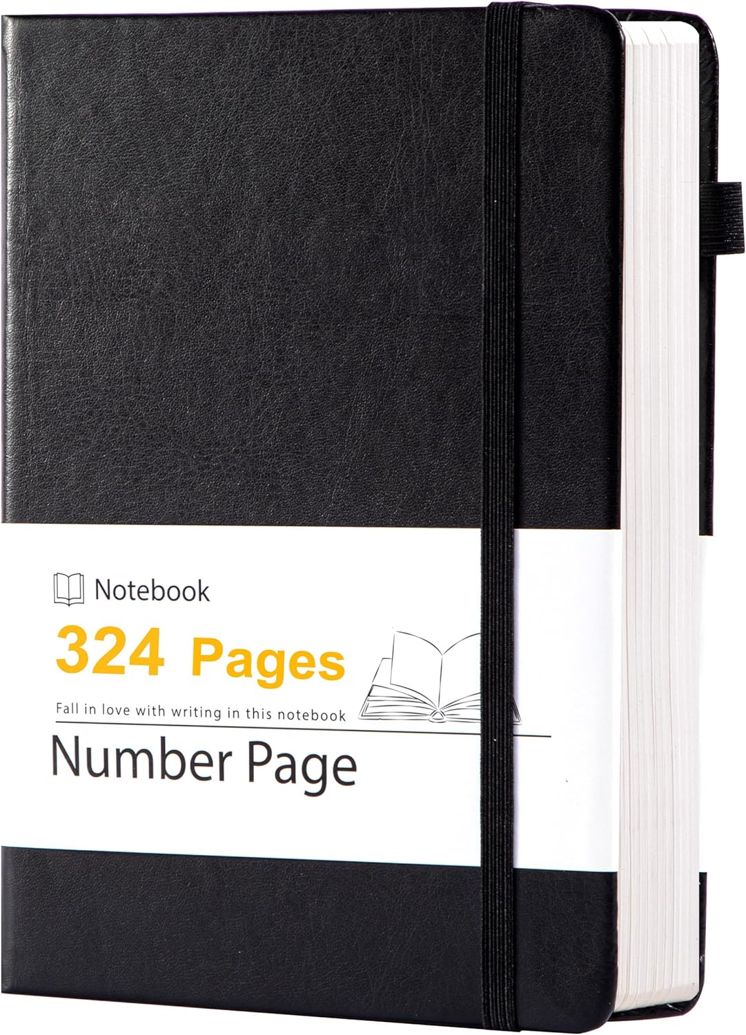 Yoment Leather Journal for Men Women, 324 Numbered Pages Thick Journals for Writing with Contents, A5 Hardcover College Ruled Journaling Notebooks for Travel, Note Taking, Diary, Green