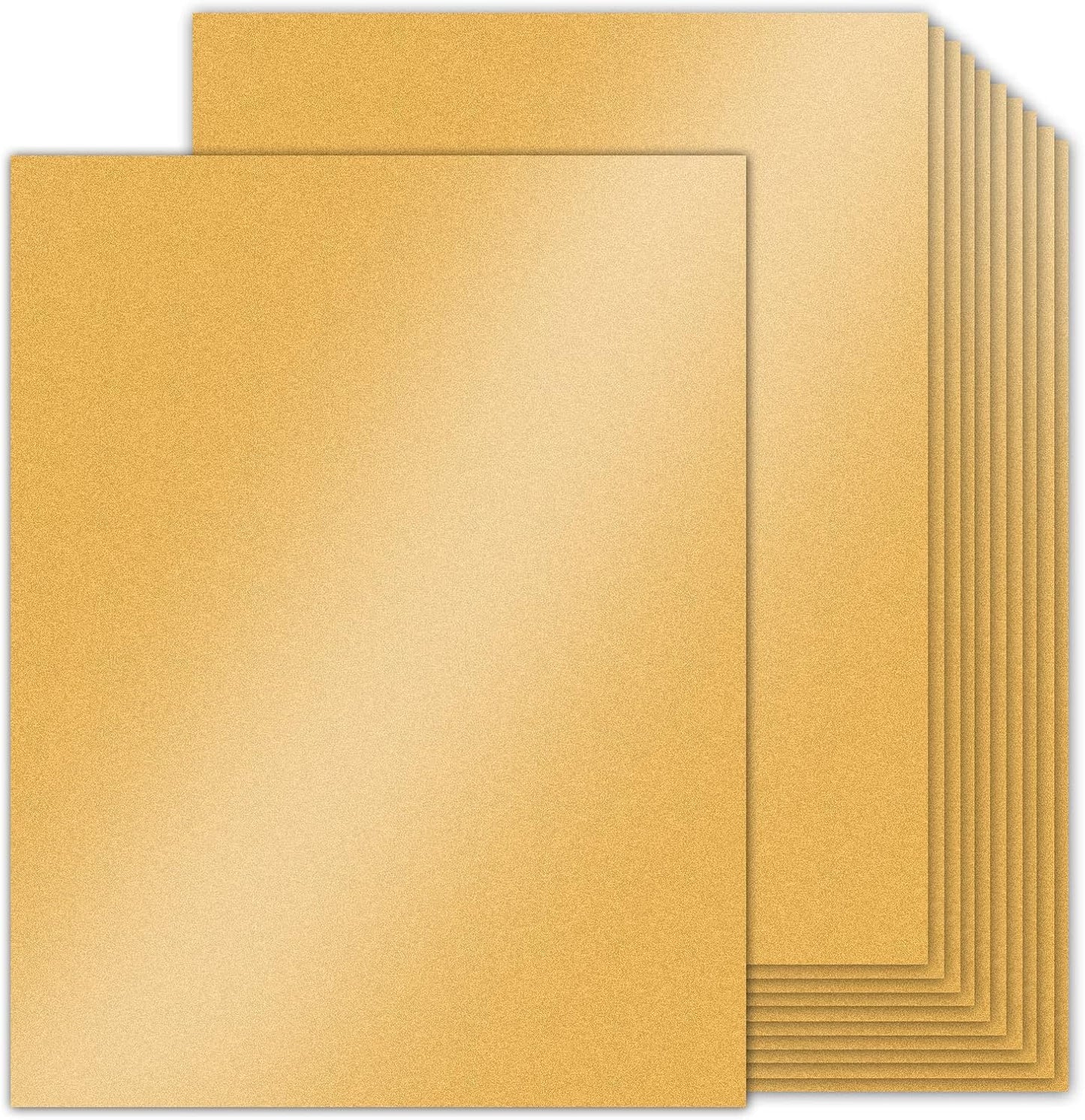 24 Sheets Pink Shimmer Cardstock 8.5 x 11 Iridescent Paper, Goefun 80lb Card Stock Printer Paper for Invitations, Valentines Day, Crafts, DIY Cards