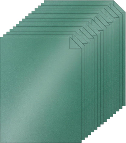 Silunkia 40 Sheets Gold Shimmer Cardstock 8.5 x 11 Certificate Paper, 75lb Craft Paper Card Stock for Cards Making, Birthday Decorations, Wedding Invitations, Greeting Cards