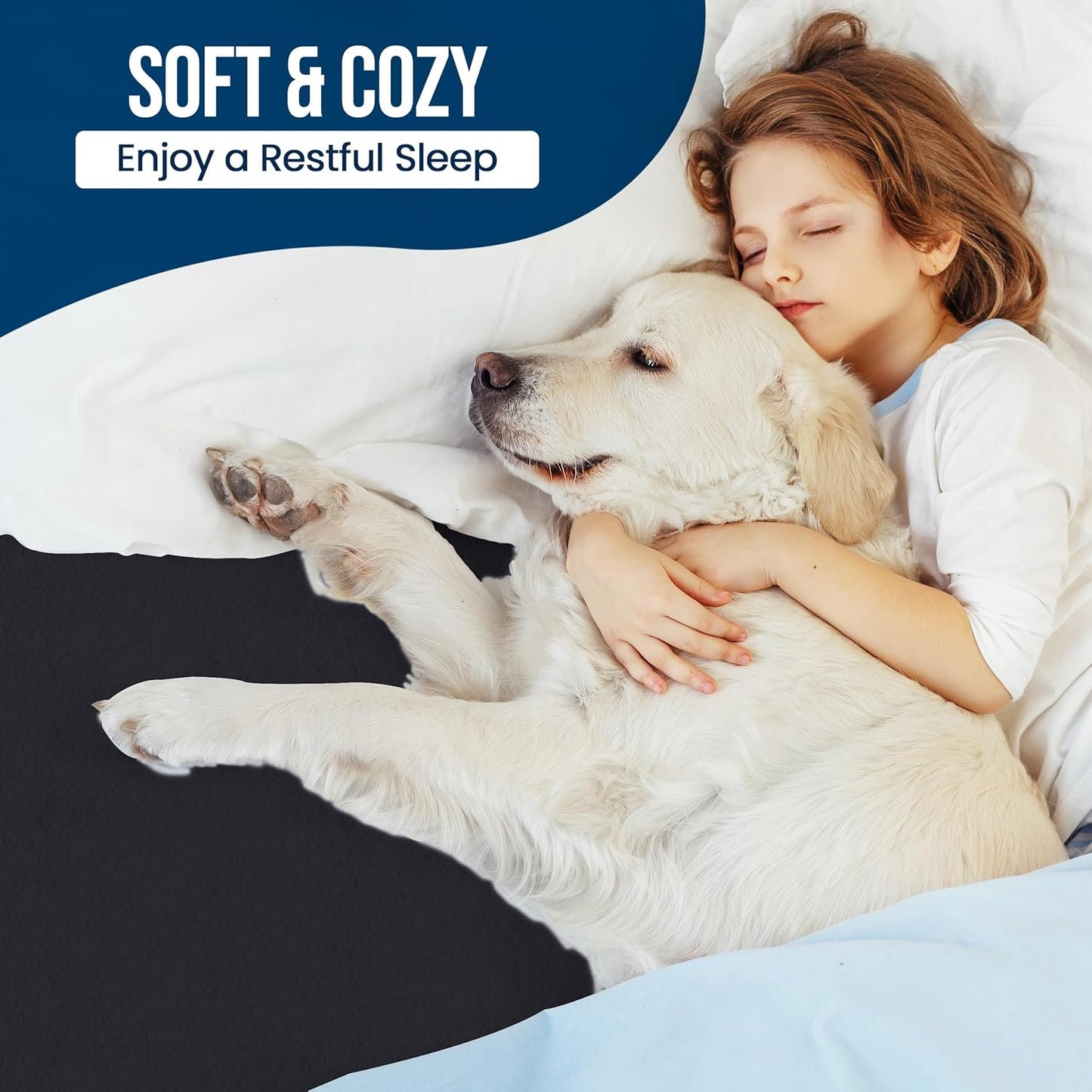 Twin Size Mattress Protector Waterproof, Premium 200 GSM Terry Mattress Cover, Soft & Breathable Bed Cover, Fitted Sheet Style Stretchable Deep Pockets 15" by Utopia Bedding (White)