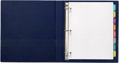 Avery Big Tab Printable White Label Dividers for 3 Ring Binders, 8 Tabs per Set, White, 120 Sets Total, Great for Office Supplies, School Supplies, Organizing, and More (6 Packs of 14435)
