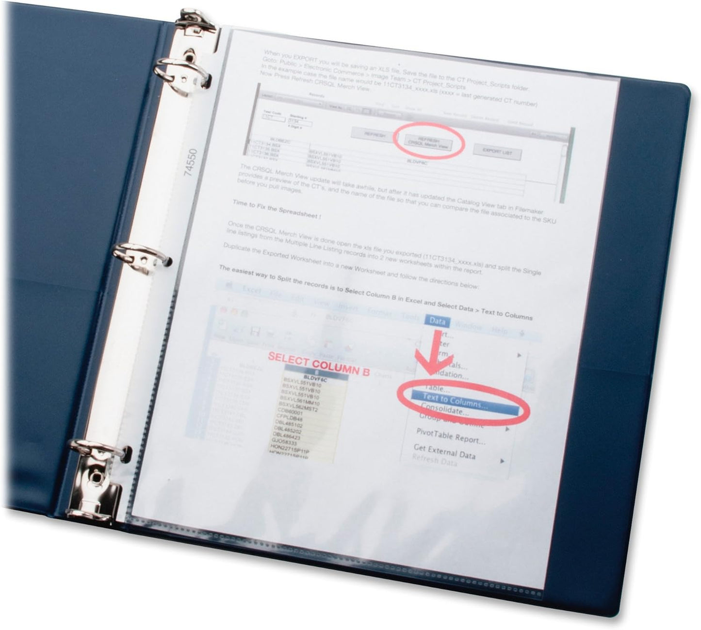 Business Source Sheet Protectors, Top Load, 1.9 Mile, 11"x8-1/2", 100/ (74551)