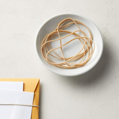 Amazon Basics Assorted Size and Color Rubber Bands, Strong Elastic Stretch Office Supplies, 0.5 lb. Variety Assortment
