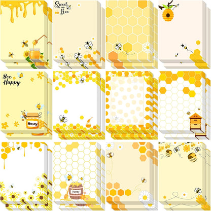 Gilprop 24 Pack Cat Sticky Notes Gift 3x4 Inch Cute Self Stick Notepads Adhesive Cartoon Cat Memo Pad Fun Kawaii Animal Sticky Notes for Teacher Women Valentines Office Home Christmas Pet Lover Gift