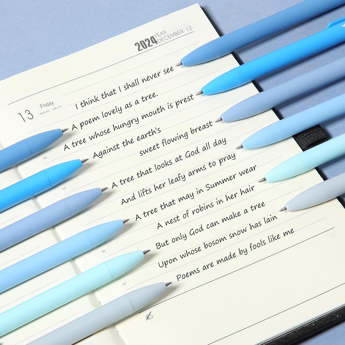 Mr. Pen- Retractable Gel Pens, 12 Pack, Colorful Ink, Fine Point 0.7mm, Fast Dry, Smooth Writing, Cute Pens for Drawing, Writing Planner and School Supplies