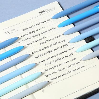 Mr. Pen- Retractable Gel Pens, 12 Pack, Colorful Ink, Fine Point 0.7mm, Fast Dry, Smooth Writing, Cute Pens for Drawing, Writing Planner and School Supplies