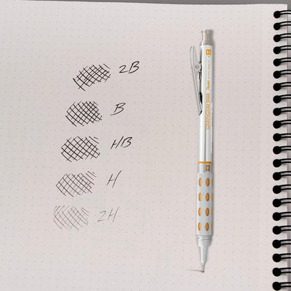 Pentel Super Hi-Polymer Lead Refill, (0.9mm) Thick, 2B, 180 Pieces of Lead, 12 Tubes of Lead (50-9-2B)