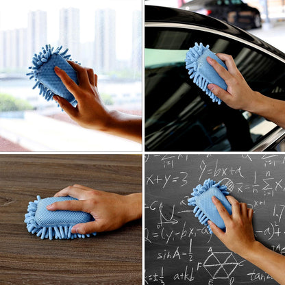 Mr. Pen- Magnetic Microfiber Shag Whiteboard Erasers, 4" x 6", 4 Pack, Dual Surface, Washable Large Dry Erase Board Cleaner for Chalk, Marker, Classroom, Office, Home