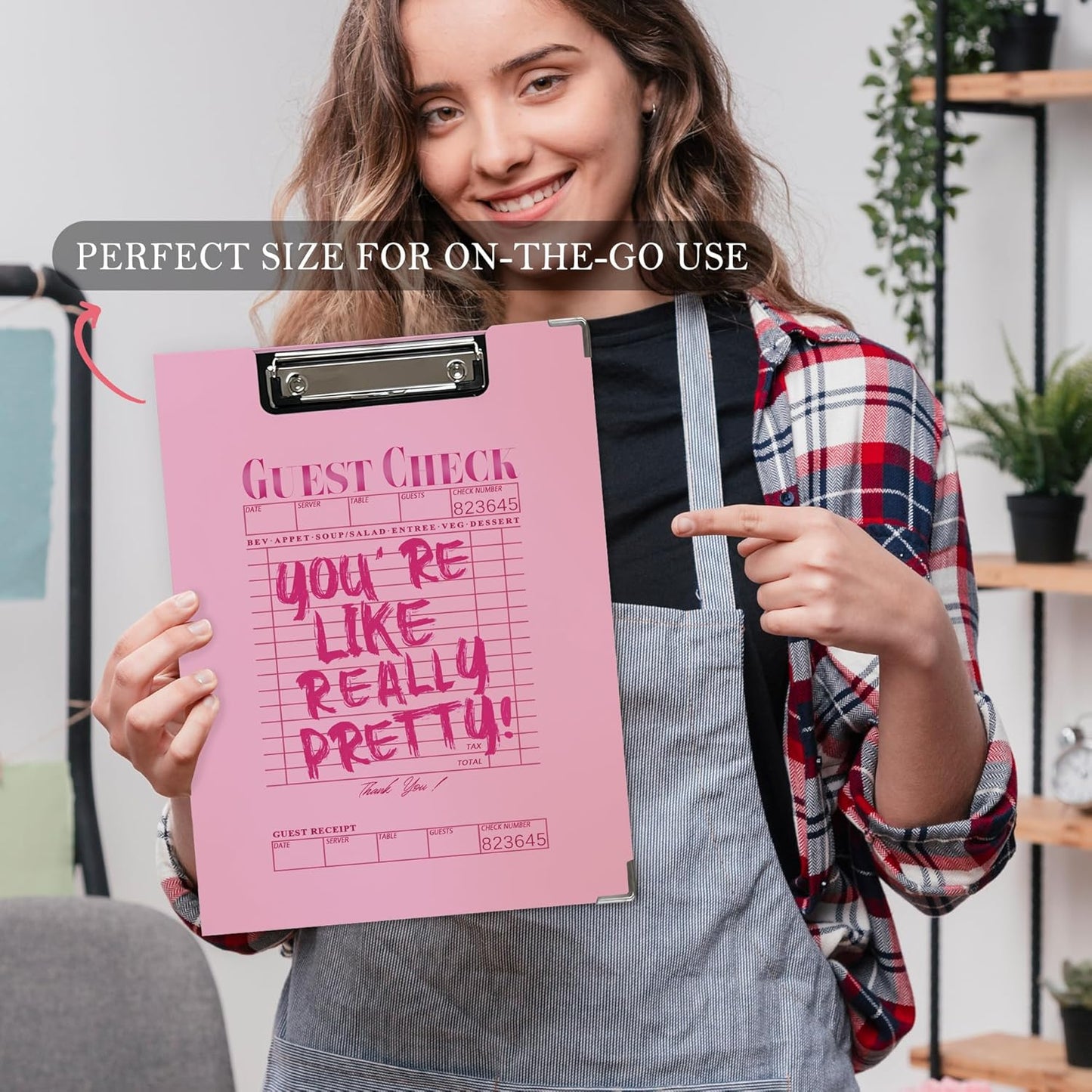 Trendy Black Leopard Print Clipboard Folio with Storage for Office Classroom, Preppy Dark Cheetah Print Padfolio with Metal Clip for Nurses Teachers Students Women Men, 12.4x9.25 in