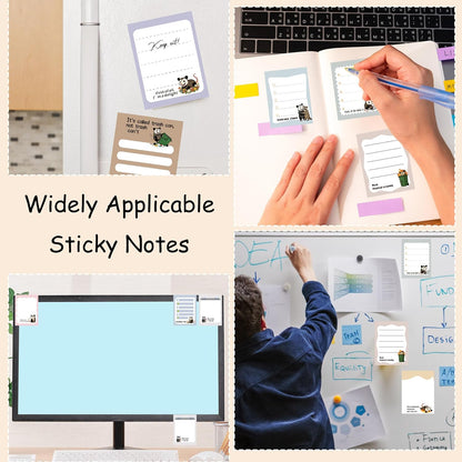 Dumpster Fire Sticky Notes 9 Pack, Funny Dumpster Fire Notepads for Work Stress Relief, Cute Self-Stick Memo Note Pads for Office, Humorous Gifts for Coworkers Students School Office Supplies 3×3 Inch