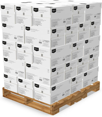 Amazon Basics 30% Recycled Multipurpose Copy & Print Paper, 8.5 x 11 Inches, 20 lb Weight, 92 Bright, White, FSC Certified, 1500 Sheets (3 Reams)