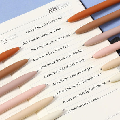 Mr. Pen- Retractable Gel Pens, 12 Pack, Colorful Ink, Fine Point 0.7mm, Fast Dry, Smooth Writing, Cute Pens for Drawing, Writing Planner and School Supplies