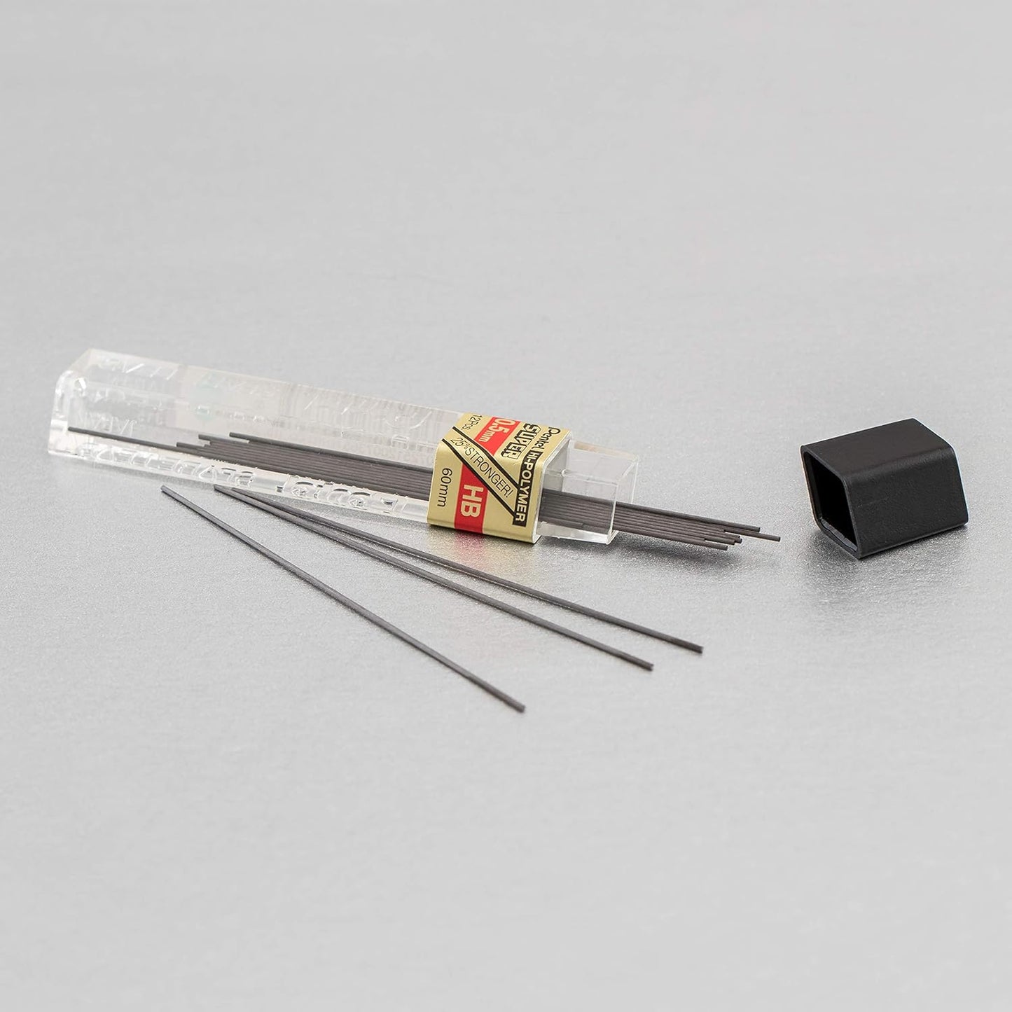 Pentel Super Hi-Polymer Lead Refill (0.5mm) Fine, 2H, 36 Pieces of Lead (C505BP32H-K6)