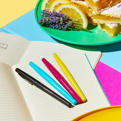 Paper Mate Flair Sunday Brunch Scented Felt Tip Pens, Medium Point (0.7mm), 16 Count - For Journaling, Writing, Note-Taking, Fun Teacher Supplies