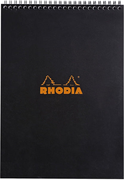 Rhodia Wirebound Pad 8.25x11.75, Lined, Orange