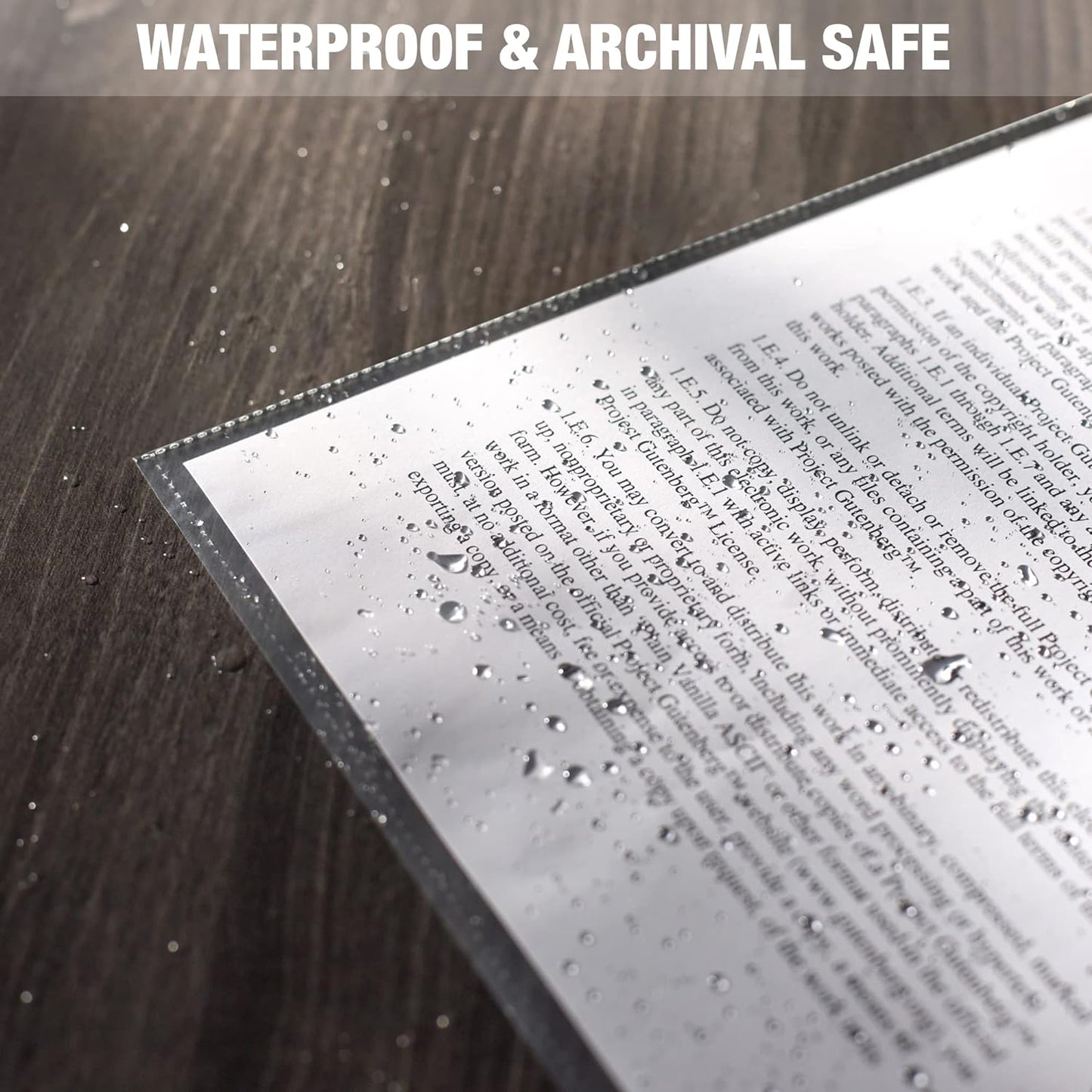 Samsill No Hole Sheet Protectors