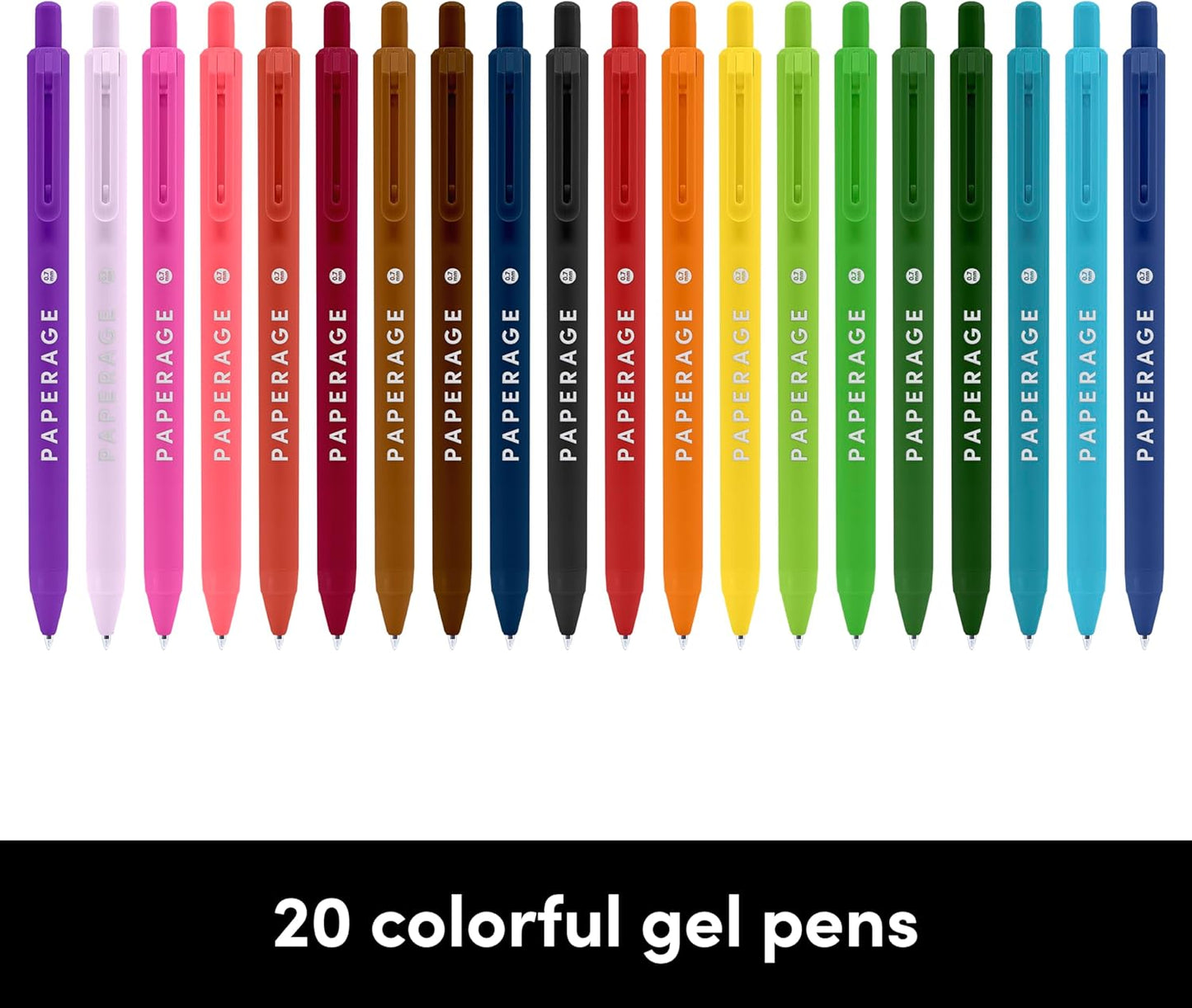 PAPERAGE Felt Tip Fine Point Pens (0.4mm), 12 Pack, Pens For Journaling, Notebooks, Planners, Calendars & Drawing, Great for School, Office, & Home (Black Ink)